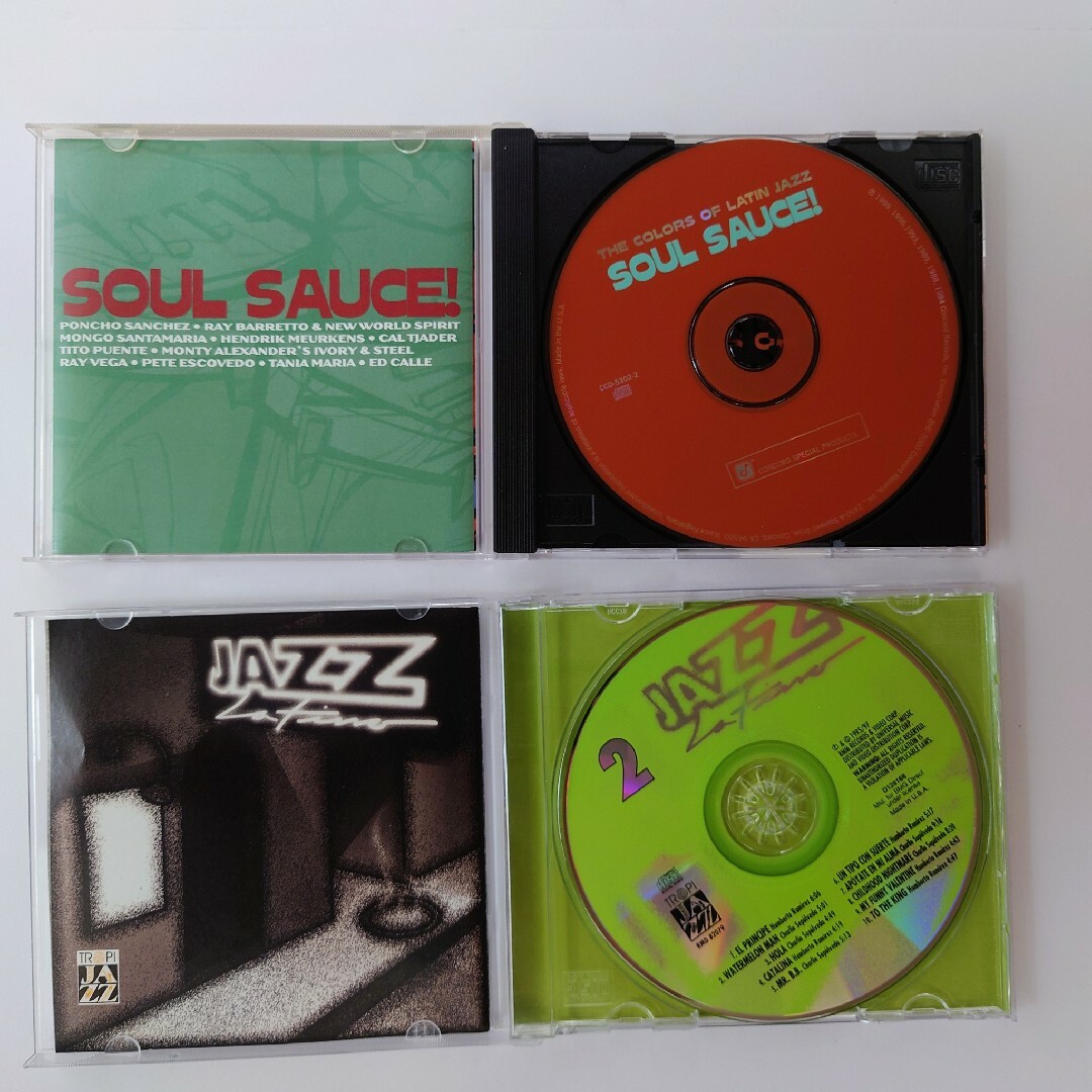 ラテン・ジャズ CD4枚セット エンタメ/ホビーのCD(ジャズ)の商品写真