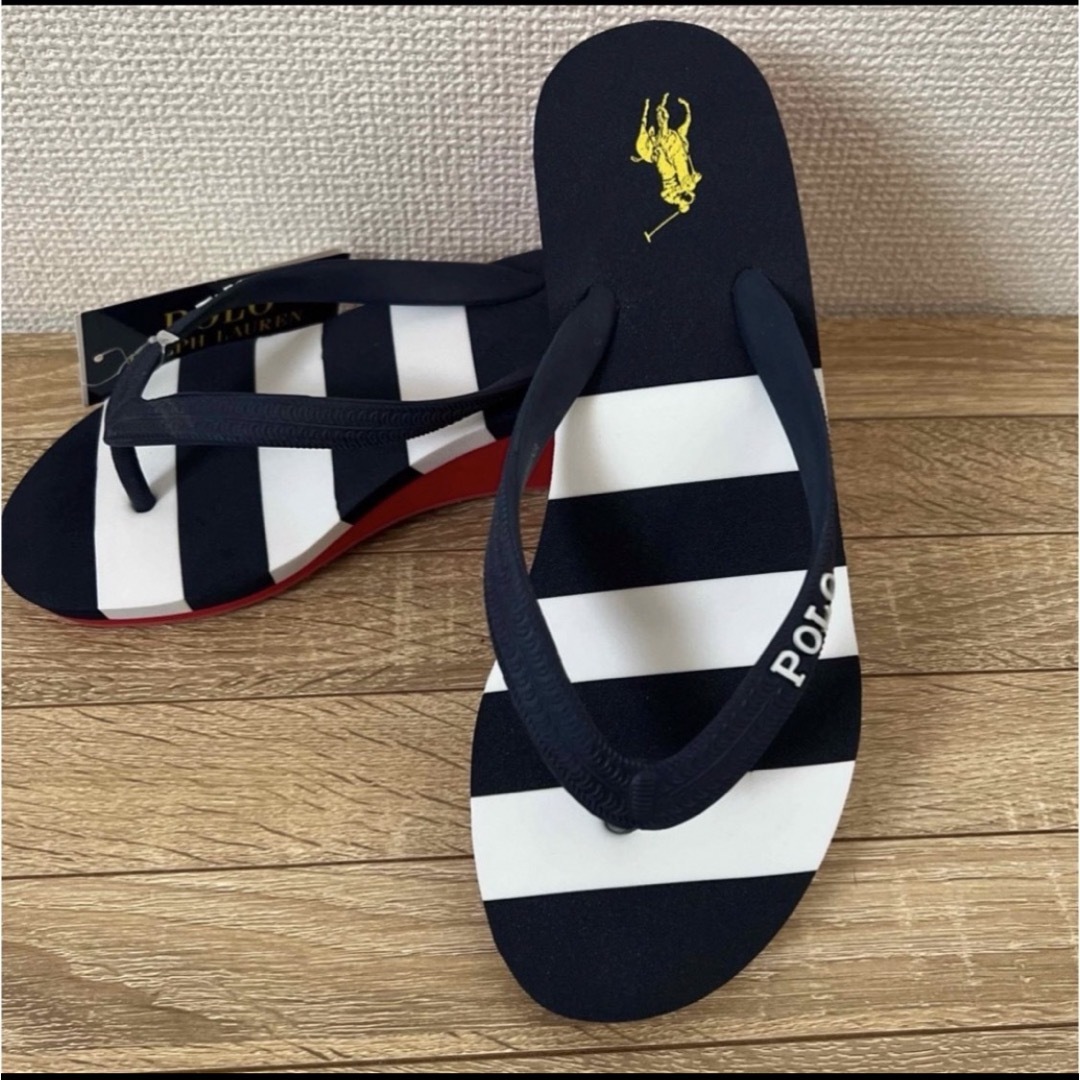 POLO RALPH LAUREN(ポロラルフローレン)の●新品●Polo Ralph Lauren サンダル 厚底 25cm レディースの靴/シューズ(サンダル)の商品写真