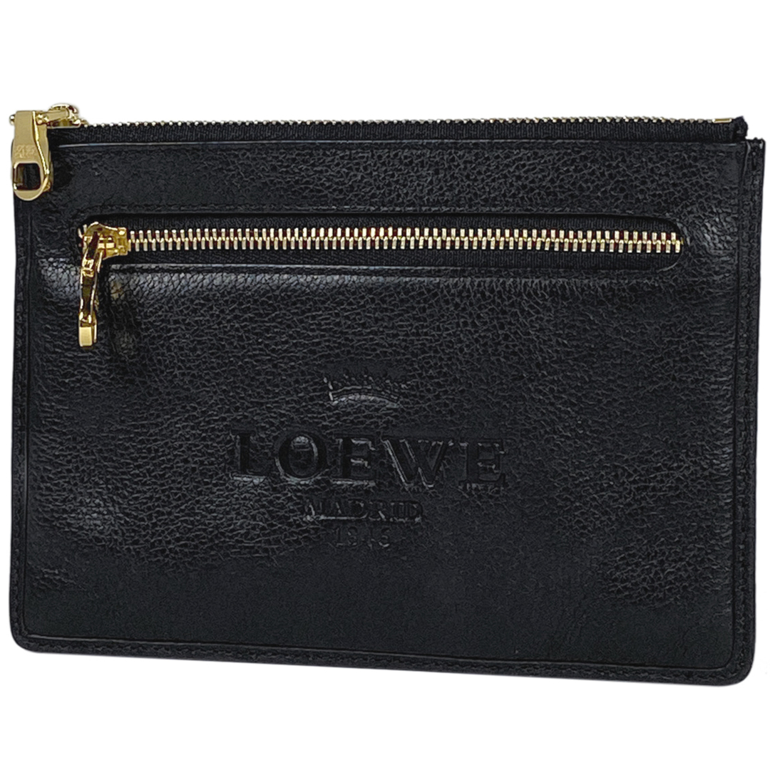 LOEWE(ロエベ)のロエベ ロゴ ミニ ポーチ レディース 【中古】 レディースのバッグ(その他)の商品写真