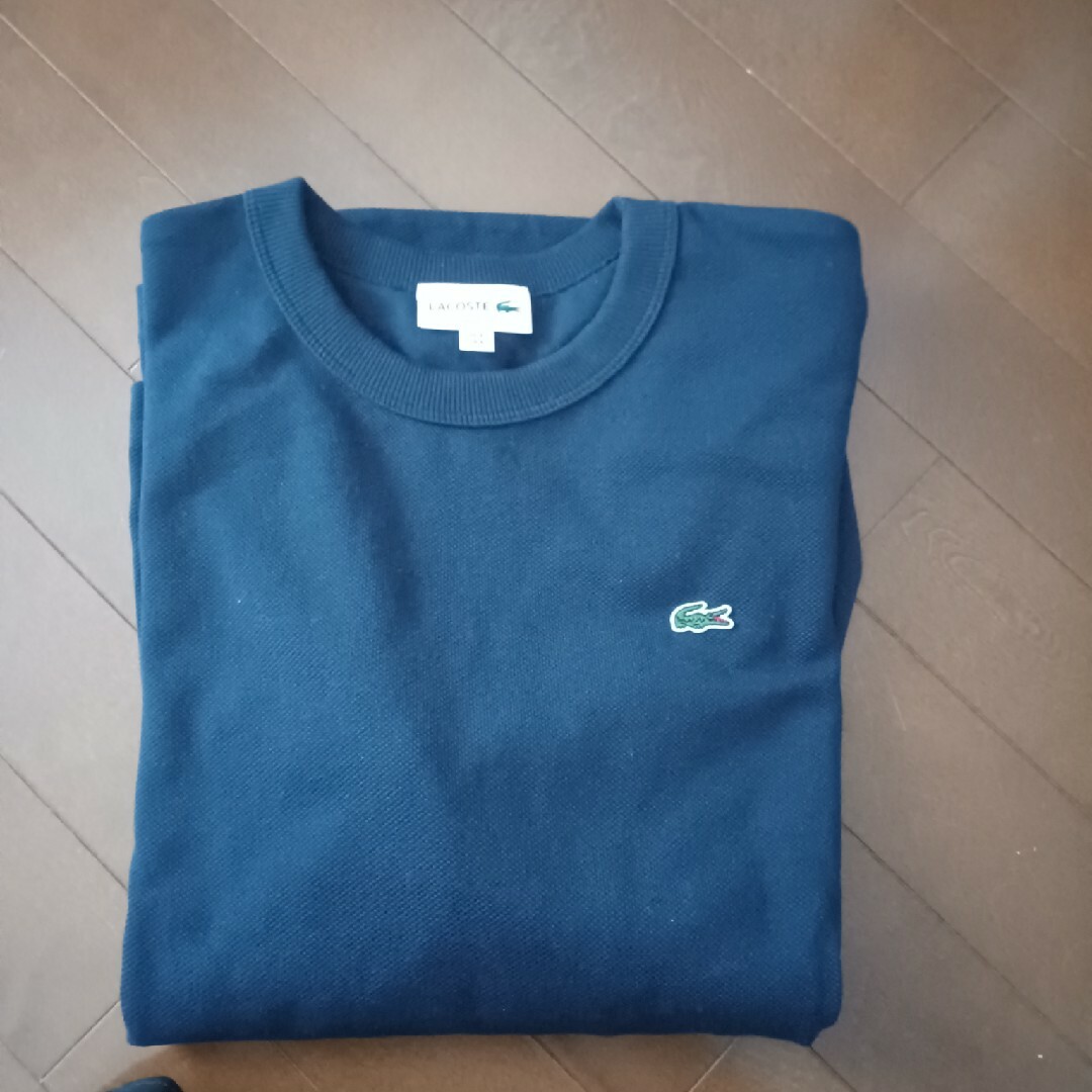 LACOSTE(ラコステ)のFR３　ラコステトップス長袖　紺 メンズのトップス(Tシャツ/カットソー(七分/長袖))の商品写真