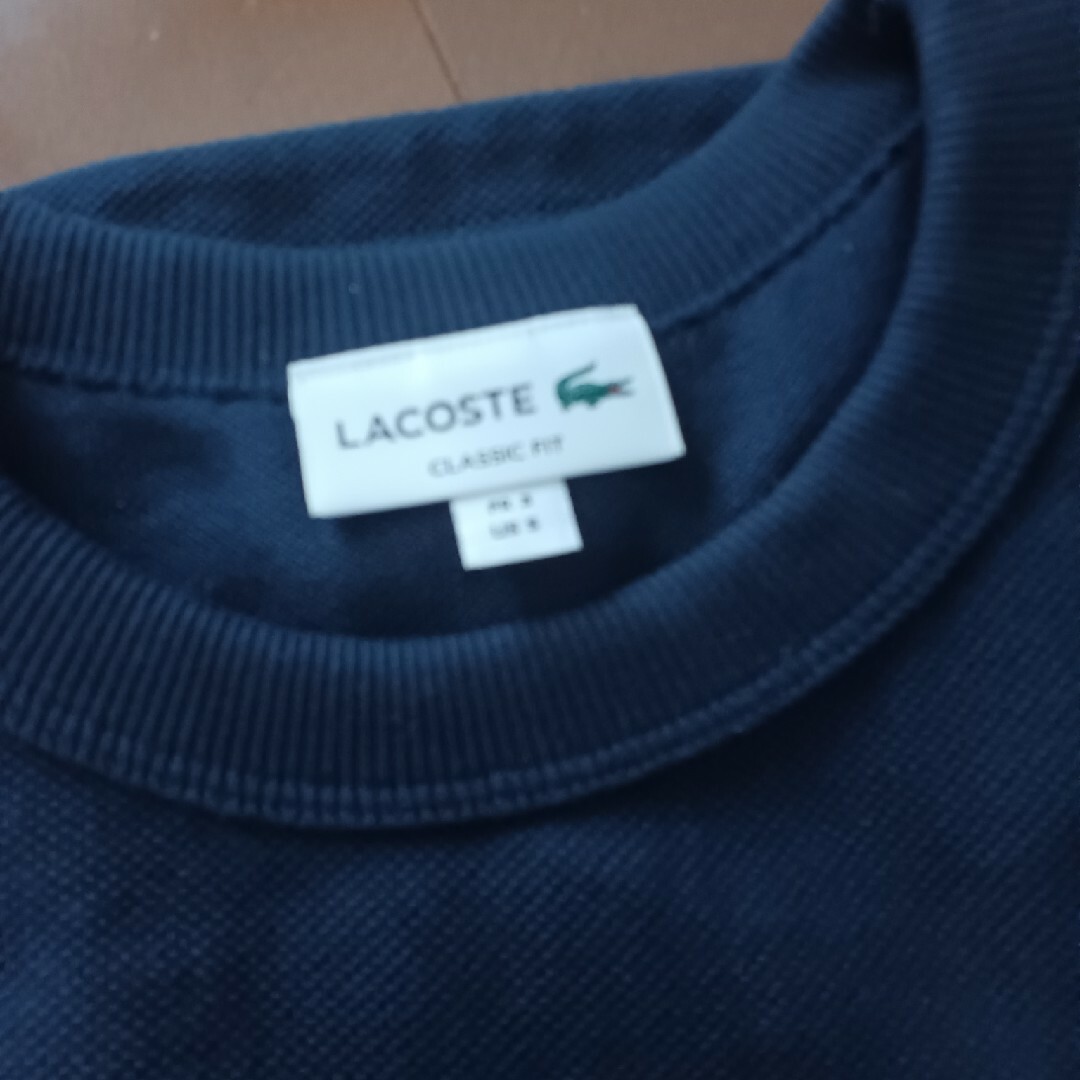 LACOSTE(ラコステ)のFR３　ラコステトップス長袖　紺 メンズのトップス(Tシャツ/カットソー(七分/長袖))の商品写真