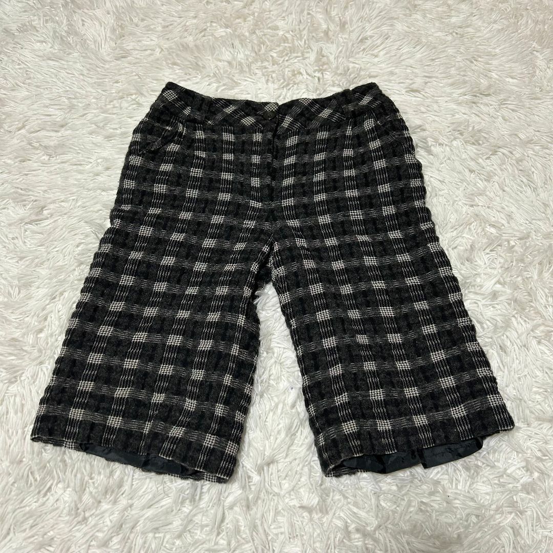 HIROKO BIS(ヒロコビス)の【超美品】ヒロコビス ショートパンツ・ハーフパンツ 9 チェック柄 ✓4267 レディースのパンツ(ショートパンツ)の商品写真