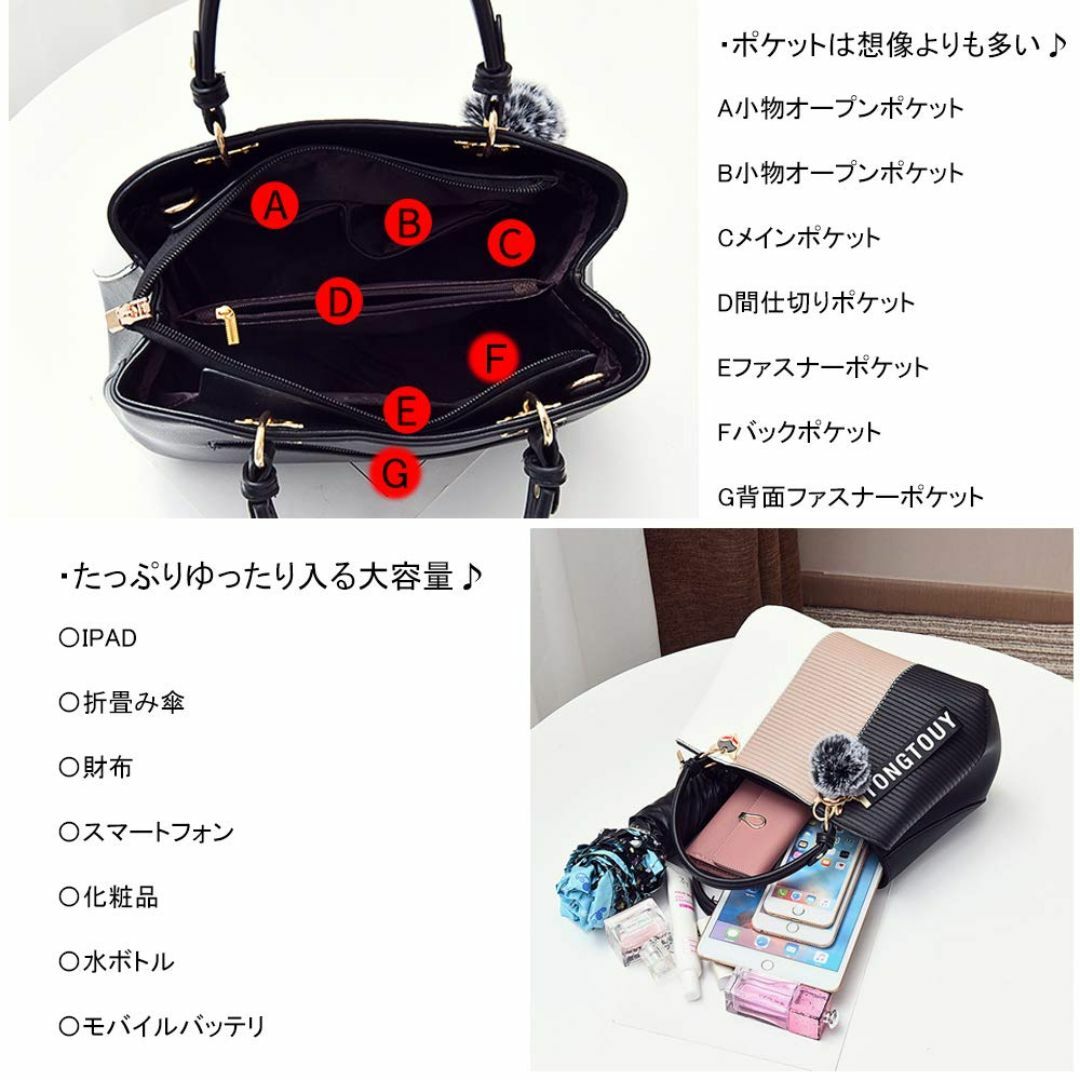 【色: グレー】[zhongningyifeng] ZNYFハンドバッグ レディ レディースのバッグ(その他)の商品写真