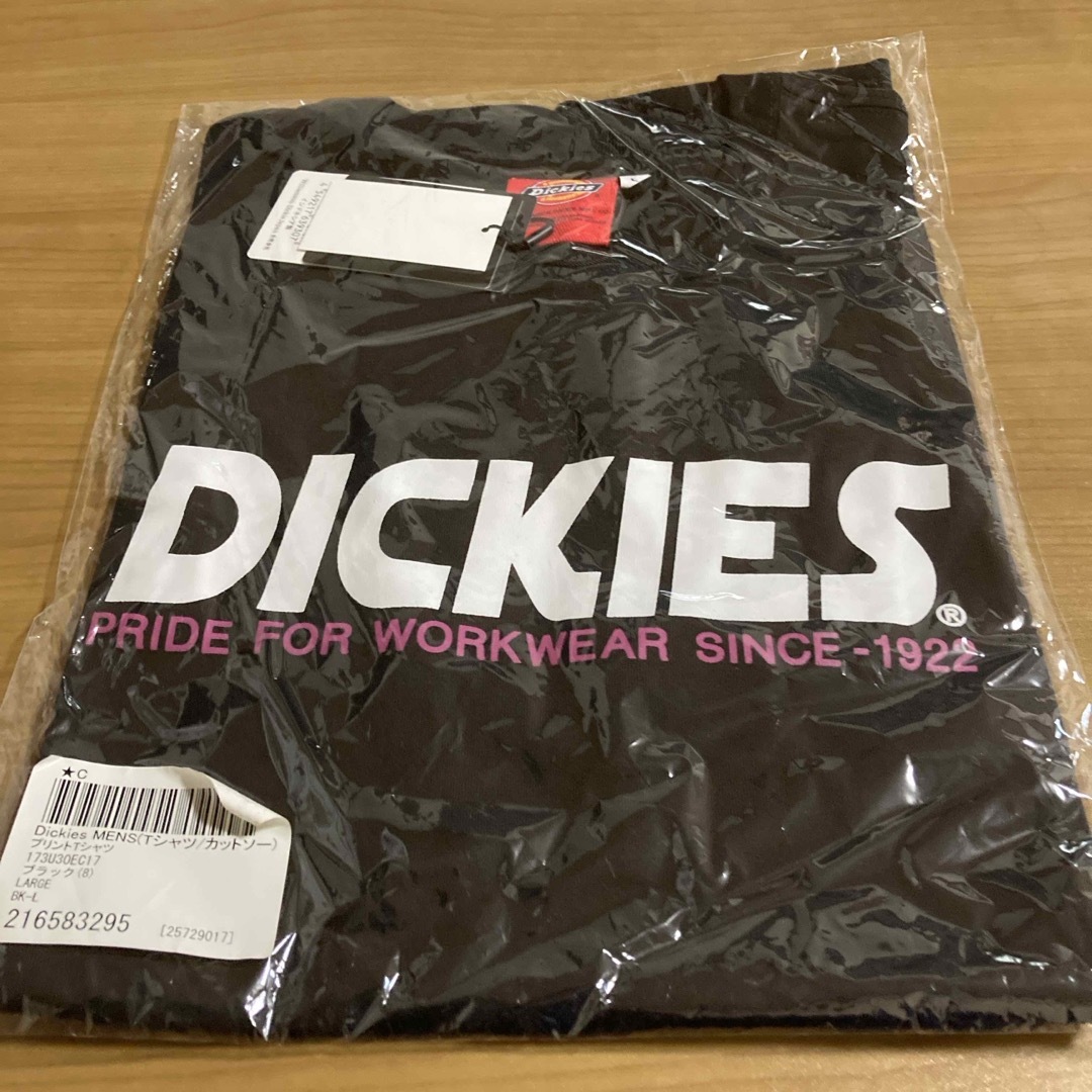 Dickies(ディッキーズ)の未使用品　Dickies ディッキーズ　Tシャツ　Lサイズ メンズのトップス(Tシャツ/カットソー(半袖/袖なし))の商品写真