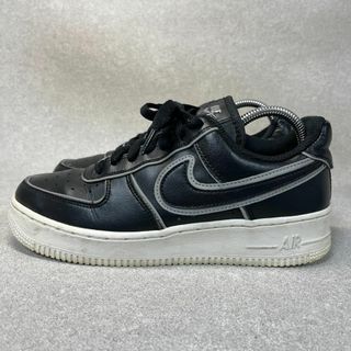 ナイキ(NIKE)のナイキ 24cm エアフォース1 '07 LV8 BLACK-BLACK(スニーカー)