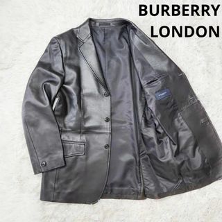 BURBERRY - 美品 バーバリー BURBERRY ジャケット ラムレザー ブルゾン BURBERRY - 美品 バーバリー BURBERRY ジャケット ラムレザー ブルゾン