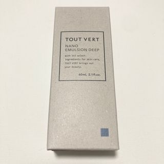 TOUT VERT - 【新品未開封】トゥヴェール ナノエマルジョン ディープ 60mL