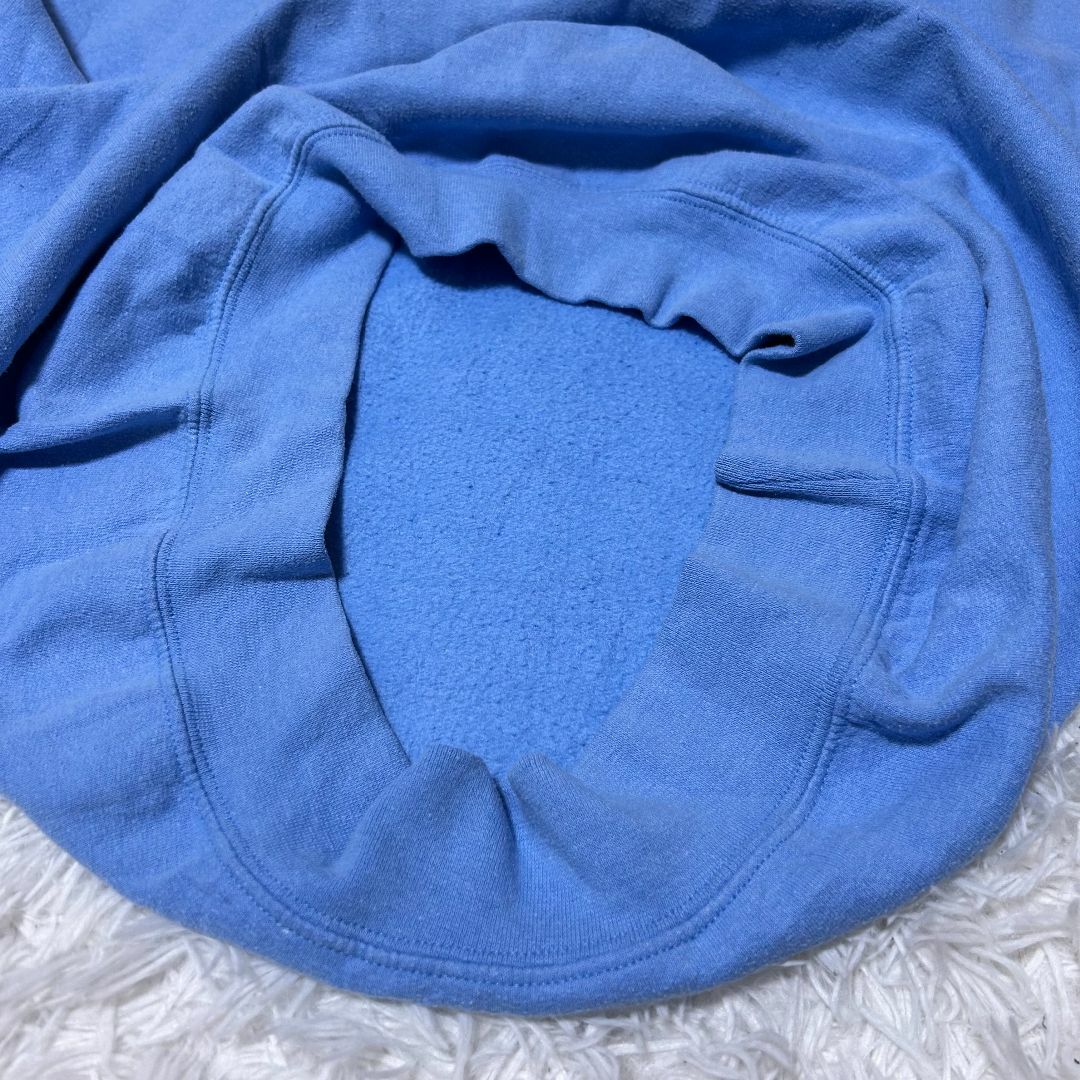 【US古着】ギルダン スウェット M  ブルー 裏起毛 ミディアム ✓4259 メンズのトップス(スウェット)の商品写真
