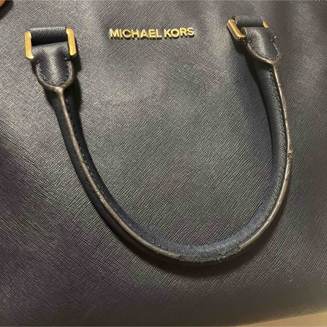 Michael Kors(マイケルコース)のMICHAEL KORS　マイケルコース　A4 　トートバッグ ネイビー レディースのバッグ(トートバッグ)の商品写真