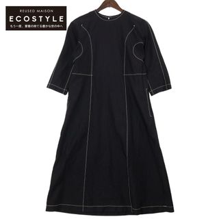 コムデギャルソン(COMME des GARCONS)のコムデギャルソン GQ-O005 16SS ポリエステルステッチデザインワンピース S(その他)