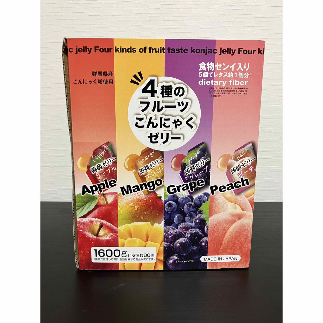 【20個】こんにゃくゼリー 食品/飲料/酒の食品(菓子/デザート)の商品写真