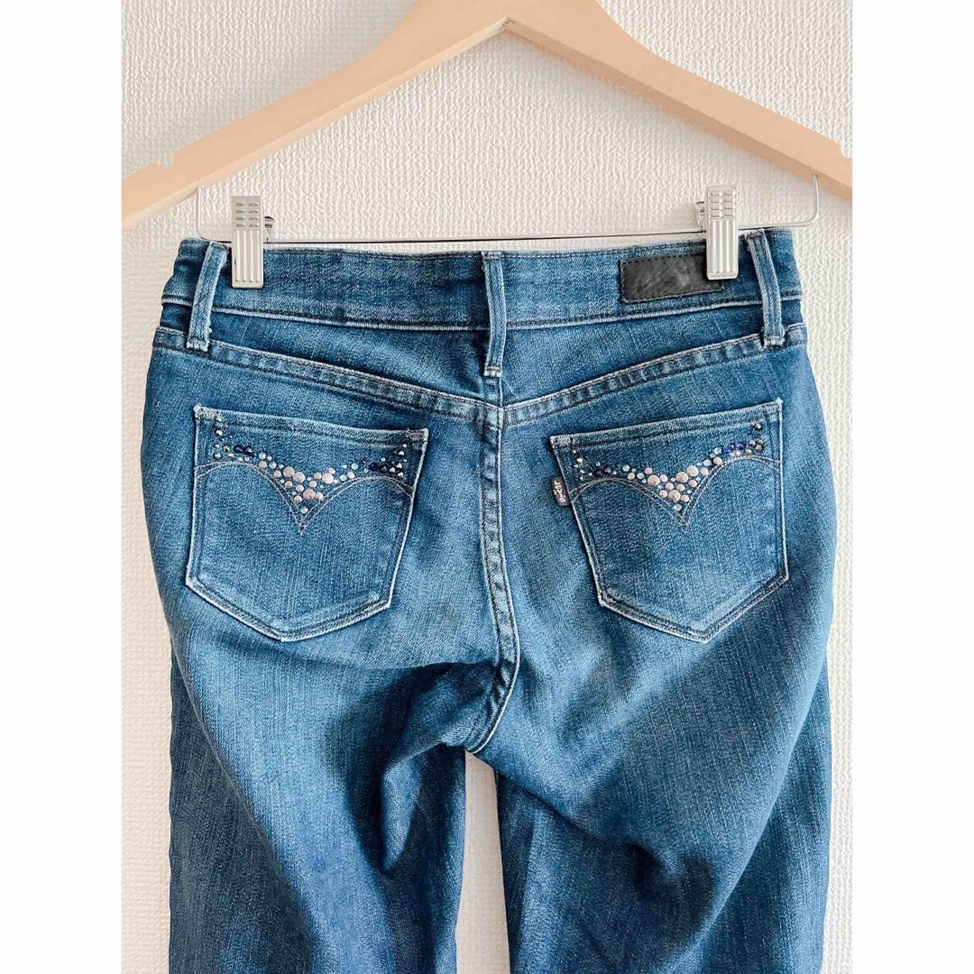 Levi's(リーバイス)のリーバイスLevi`sスキニーデニム　ジーンズ　Gパン　ストレッチパンツ　25 レディースのパンツ(デニム/ジーンズ)の商品写真