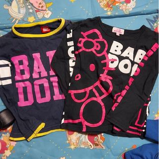 ベビードール(BABYDOLL)のBABYDOLL 　ロングTシャツ　２枚セット(Tシャツ/カットソー)