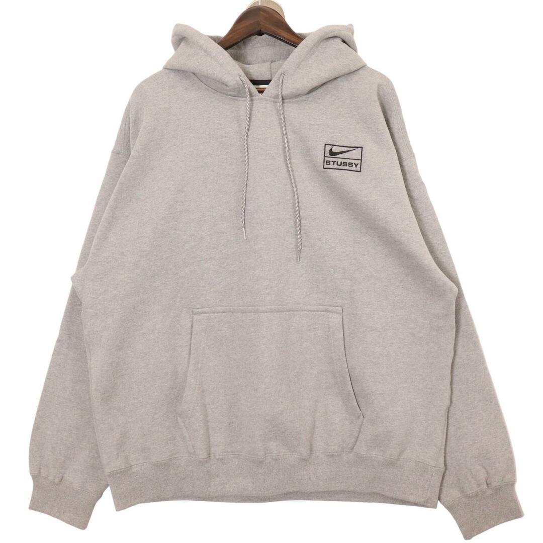 NIKE(ナイキ)のナイキ 【×STUSSY】ｸﾞﾚｰ DJ9488 063 NRG WASHED Hoddie L メンズのトップス(その他)の商品写真