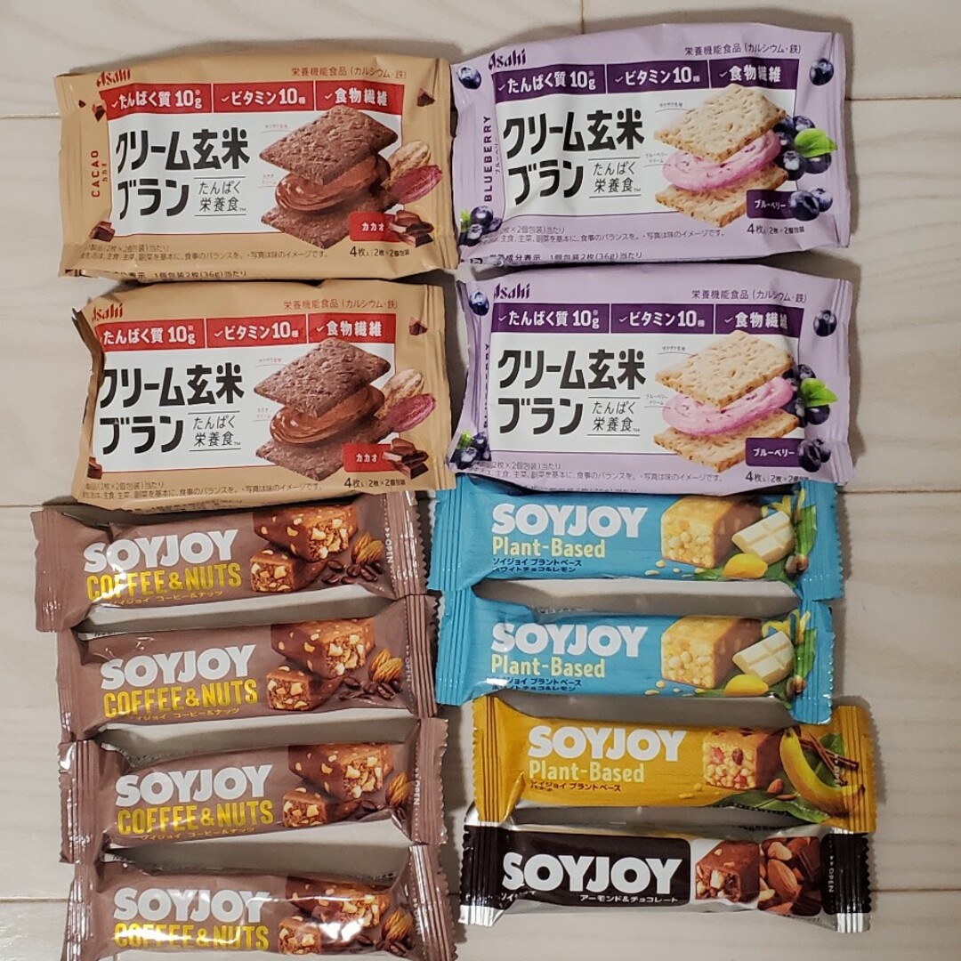 アサヒ(アサヒ)のクリーム玄米ブラン SOYJOY 食品/飲料/酒の食品(その他)の商品写真