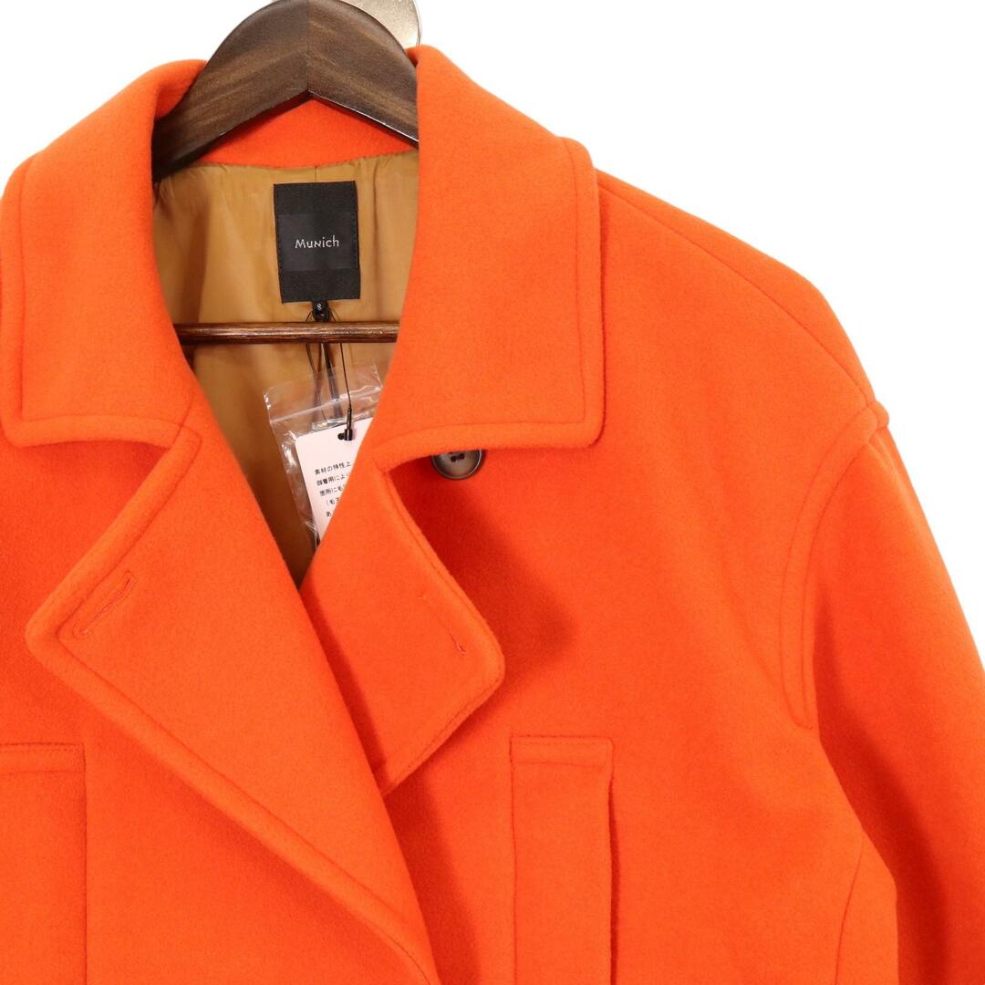 ミューニック オレンジ マイクロシープダブルジャージダブルブレストコート MN232C52 S レディースのジャケット/アウター(その他)の商品写真