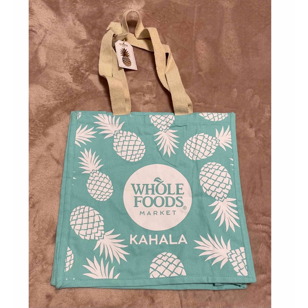Whole Foods Market♡ホールフーズパイナップル柄エコバッグ レディースのバッグ(エコバッグ)の商品写真