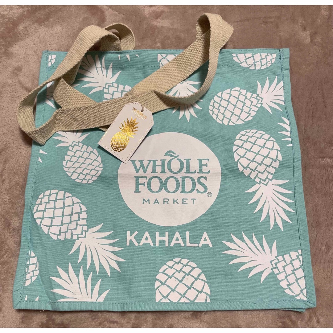 Whole Foods Market♡ホールフーズパイナップル柄エコバッグ レディースのバッグ(エコバッグ)の商品写真