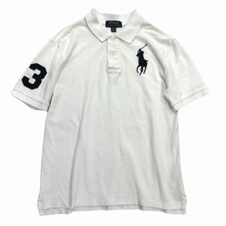 ポロラルフローレン(POLO RALPH LAUREN)のポロ ラルフローレン ビッグポニー 刺しゅう ポロシャツ カットソー M ♪１(カットソー(半袖/袖なし))