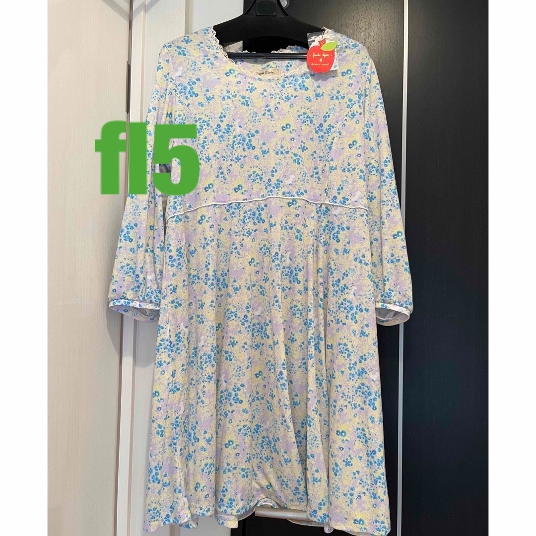 franche lippee(フランシュリッペ)の【専用】フランシュリッペfl5  お花と動物ワンピース　タグ付き新品 レディースのワンピース(ひざ丈ワンピース)の商品写真