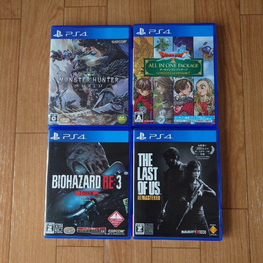 SONY(ソニー)のSONY PlayStation4 本体 ＋ソフト4本 エンタメ/ホビーのゲームソフト/ゲーム機本体(家庭用ゲーム機本体)の商品写真