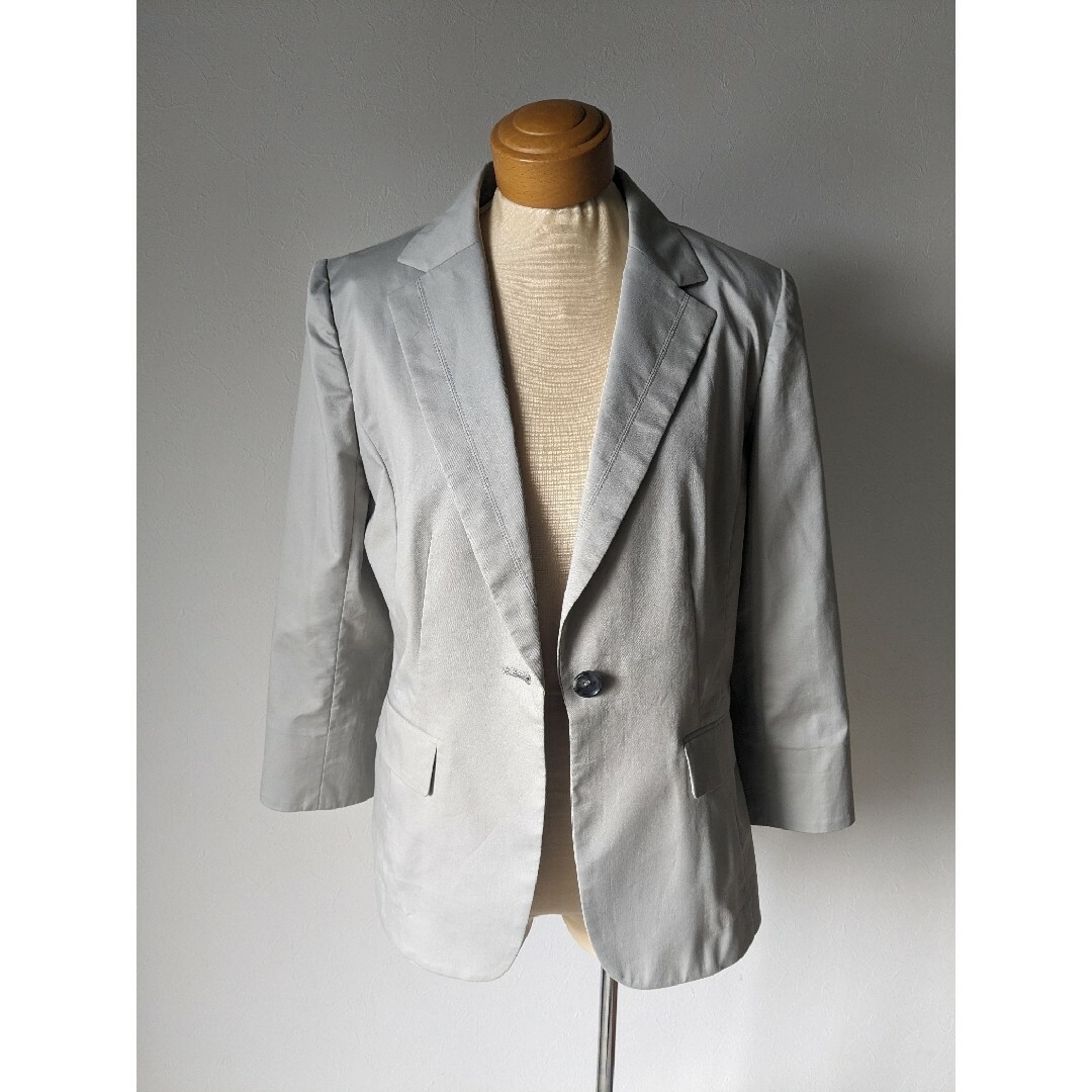 春夏用　ジャケット　七分袖　美品 レディースのジャケット/アウター(テーラードジャケット)の商品写真