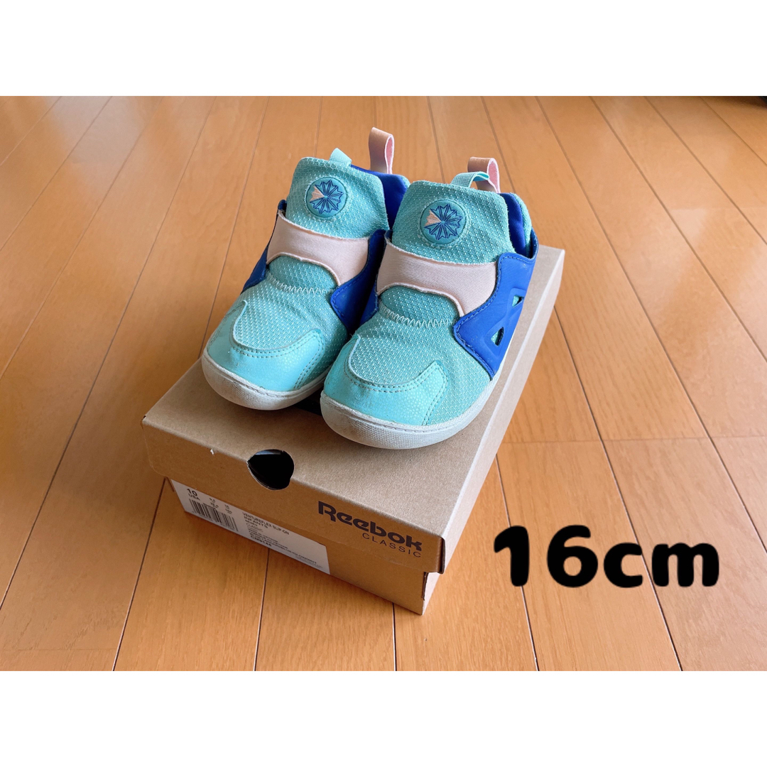 Reebok(リーボック)のReebok classic slip-on infants 16cm キッズ/ベビー/マタニティのキッズ靴/シューズ(15cm~)(スニーカー)の商品写真