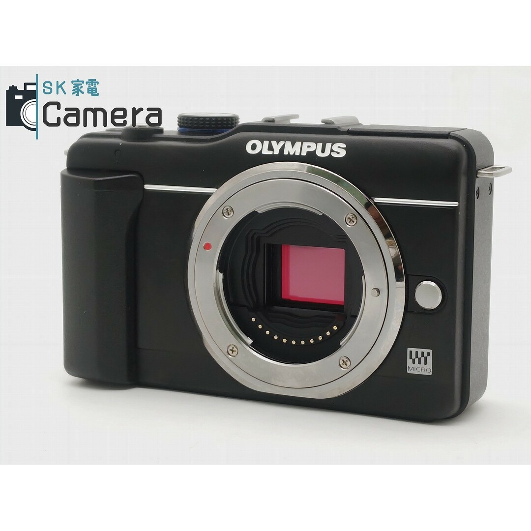 OLYMPUS(オリンパス)のOLYMPUS E-PL1s オリンパス 電池付 ISエラー スマホ/家電/カメラのカメラ(ミラーレス一眼)の商品写真