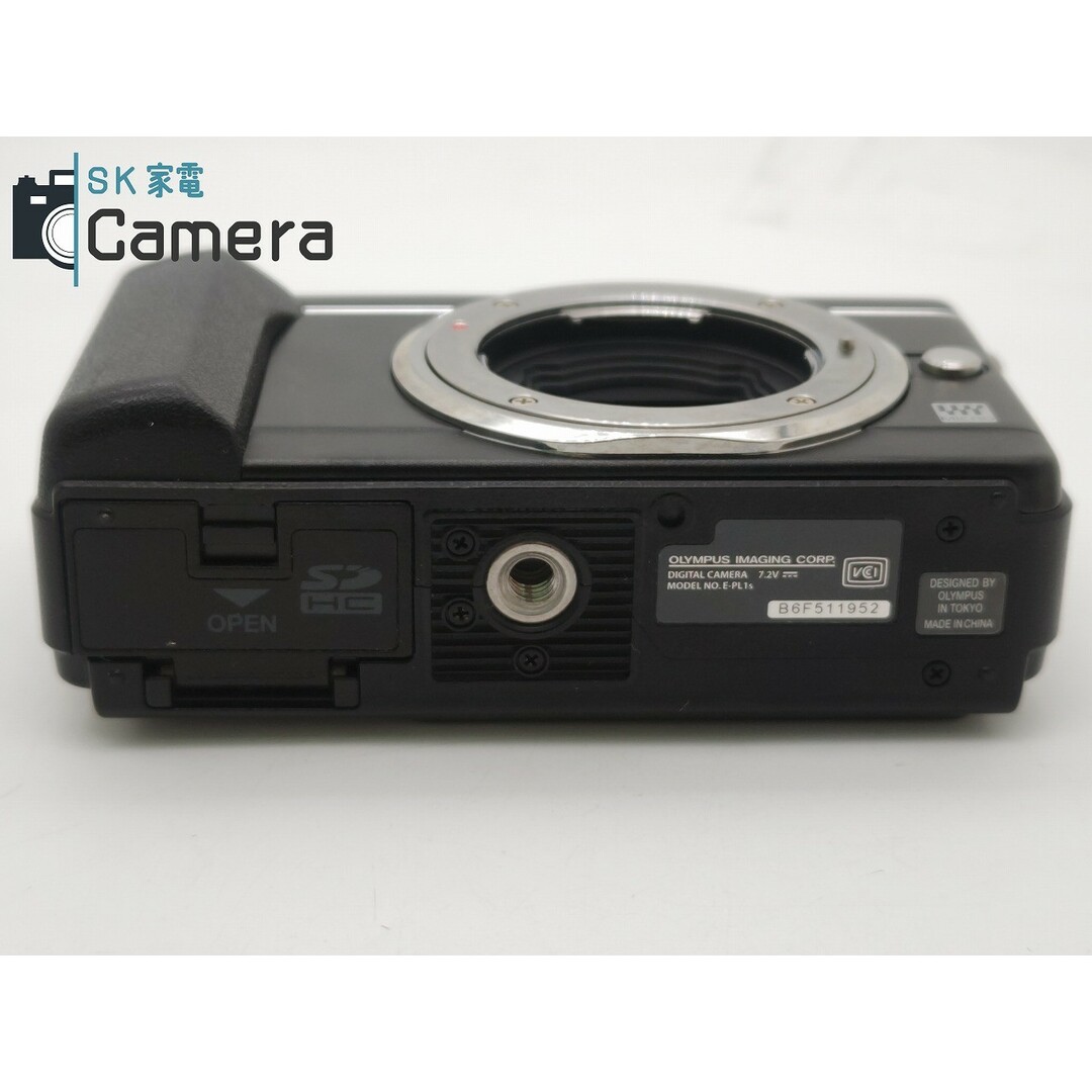 OLYMPUS(オリンパス)のOLYMPUS E-PL1s オリンパス 電池付 ISエラー スマホ/家電/カメラのカメラ(ミラーレス一眼)の商品写真