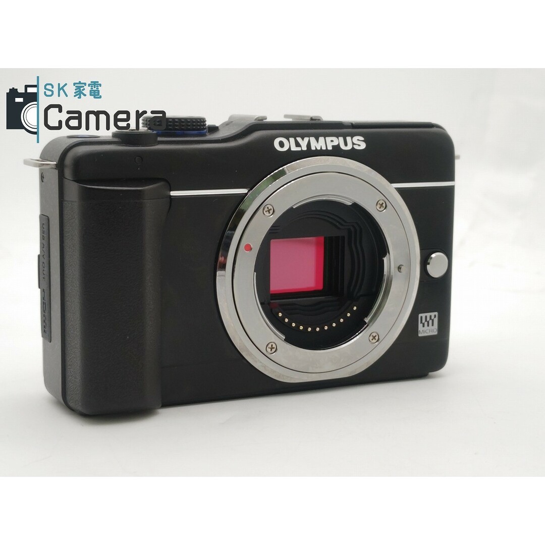 OLYMPUS(オリンパス)のOLYMPUS E-PL1s オリンパス 電池付 ISエラー スマホ/家電/カメラのカメラ(ミラーレス一眼)の商品写真