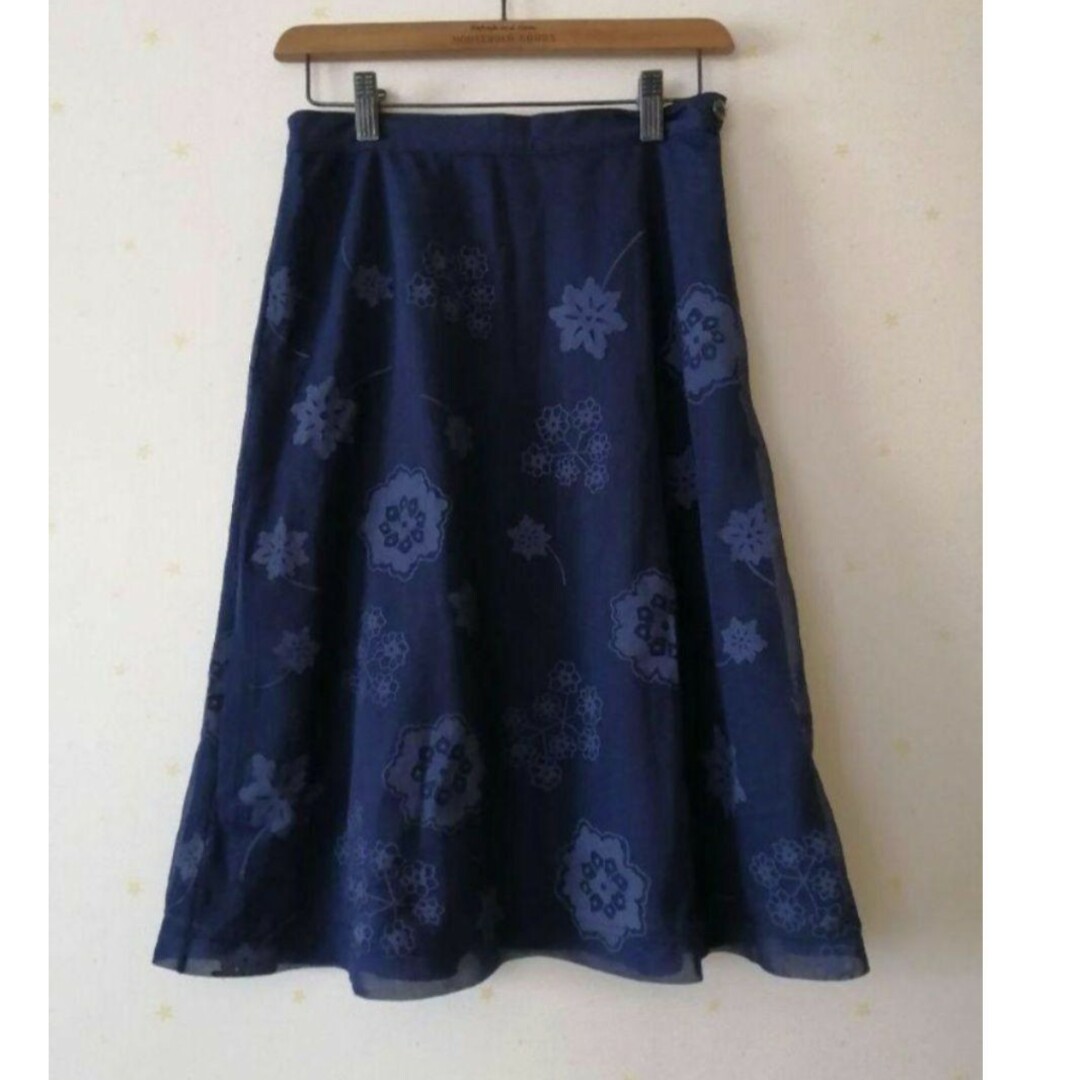 OZOC(オゾック)のビンテージ⭐オゾック⭐シフォンスカート レディースのスカート(ひざ丈スカート)の商品写真