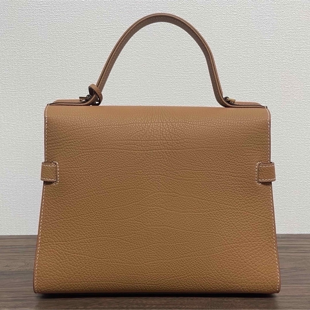 DELVAUX(デルヴォー)の デルヴォー デルボー タンペート MM クリスピーカーフ ブラウン レディースのバッグ(トートバッグ)の商品写真