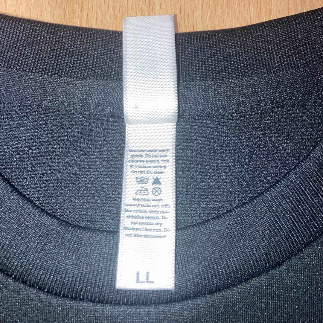 泡波 オリジナルTシャツ ポリエステル製 LLサイズ 黒 波照間島 メンズのトップス(Tシャツ/カットソー(半袖/袖なし))の商品写真