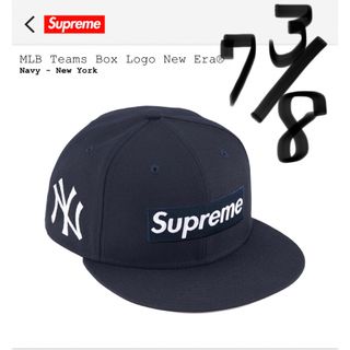 シュプリーム(Supreme)のsupreme MLB  Box Logo New  Era ニューエラ 3/8(キャップ)