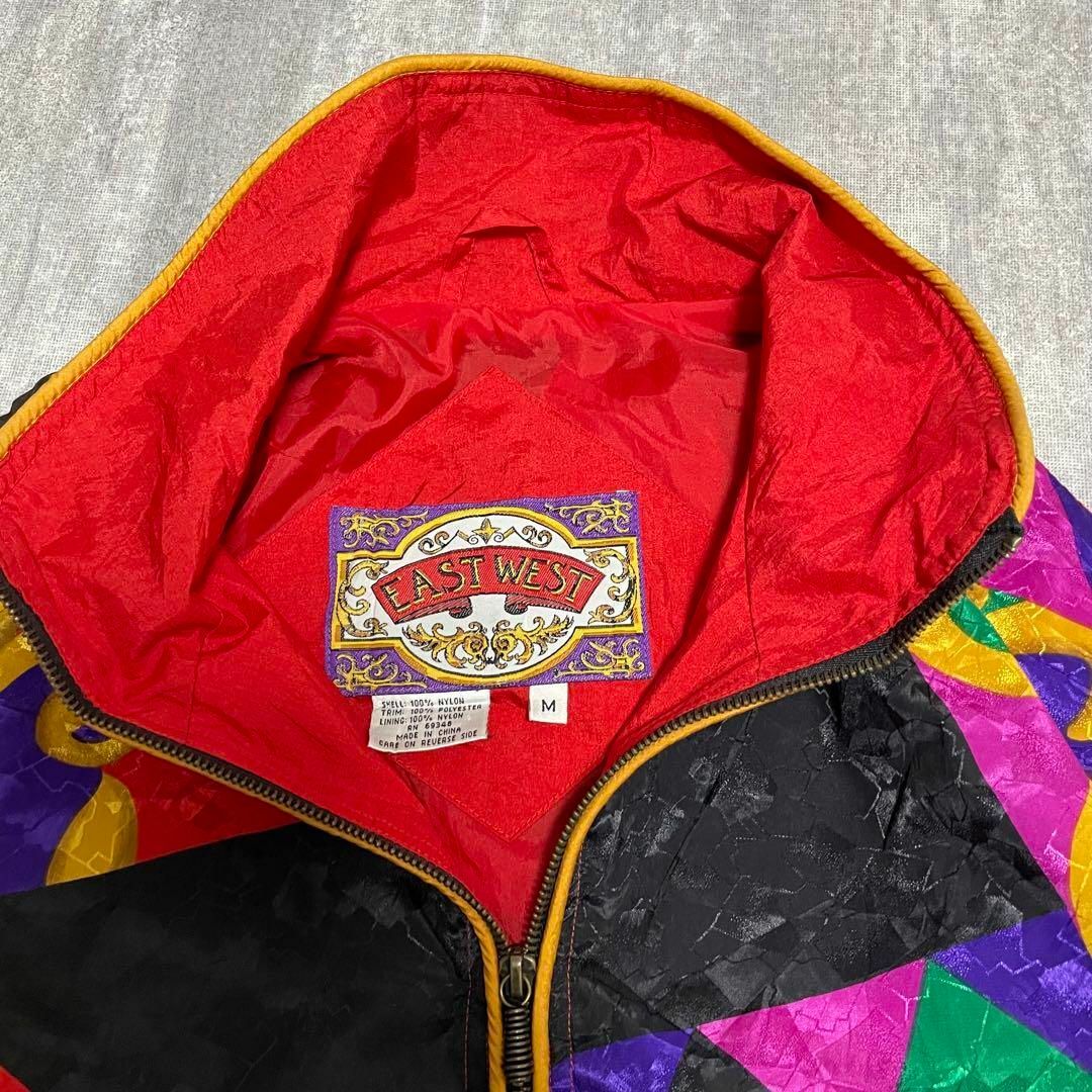 natuRAL vintage(ナチュラルヴィンテージ)のブルゾン ナイロンジャケット クレイジーパターン ヴィンテージ メンズのジャケット/アウター(ブルゾン)の商品写真