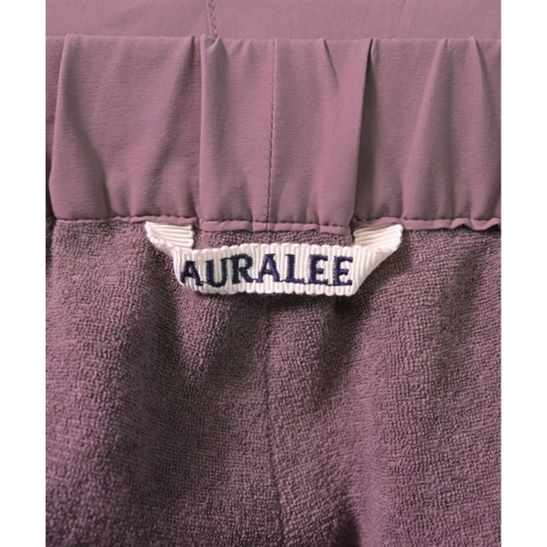 AURALEE(オーラリー)のAURALEE オーラリー ショートパンツ 3(S位) 茶系(紫がかっています) 【古着】【中古】 メンズのパンツ(ショートパンツ)の商品写真