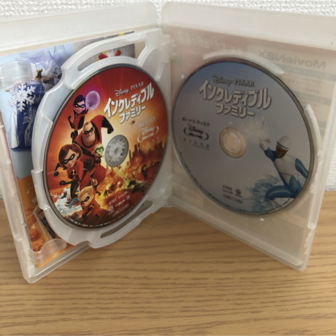Disney(ディズニー)のインクレディブル・ファミリー MovieNEX ケース&Blu-ray エンタメ/ホビーのDVD/ブルーレイ(外国映画)の商品写真