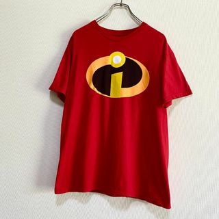 ディズニー(Disney)のアメリカ古着　インクレディブル　ディズニー　ピクサー 半袖　Tシャツ　I186(Tシャツ/カットソー(半袖/袖なし))