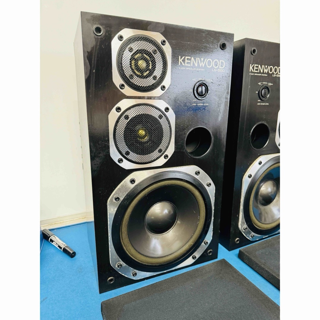 KENWOOD - 全国配送無料!昭和レトロ!☆KENWOOD☆LS-550 ペア KENWOOD - 全国配送無料!昭和レトロ!☆KENWOOD☆LS-550 ペア