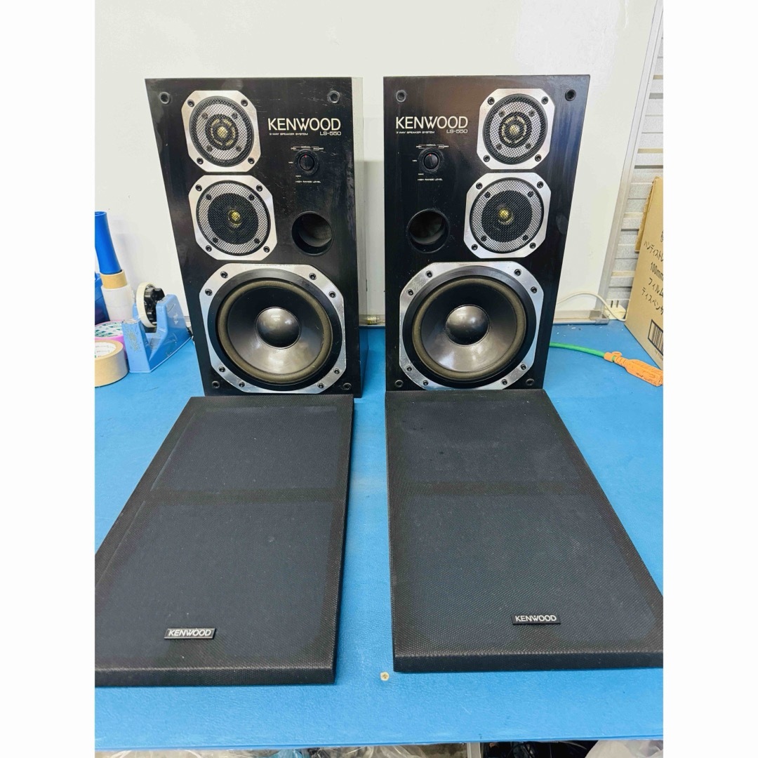 KENWOOD - 全国配送無料!昭和レトロ!☆KENWOOD☆LS-550 ペア KENWOOD - 全国配送無料!昭和レトロ!☆KENWOOD☆LS-550 ペア