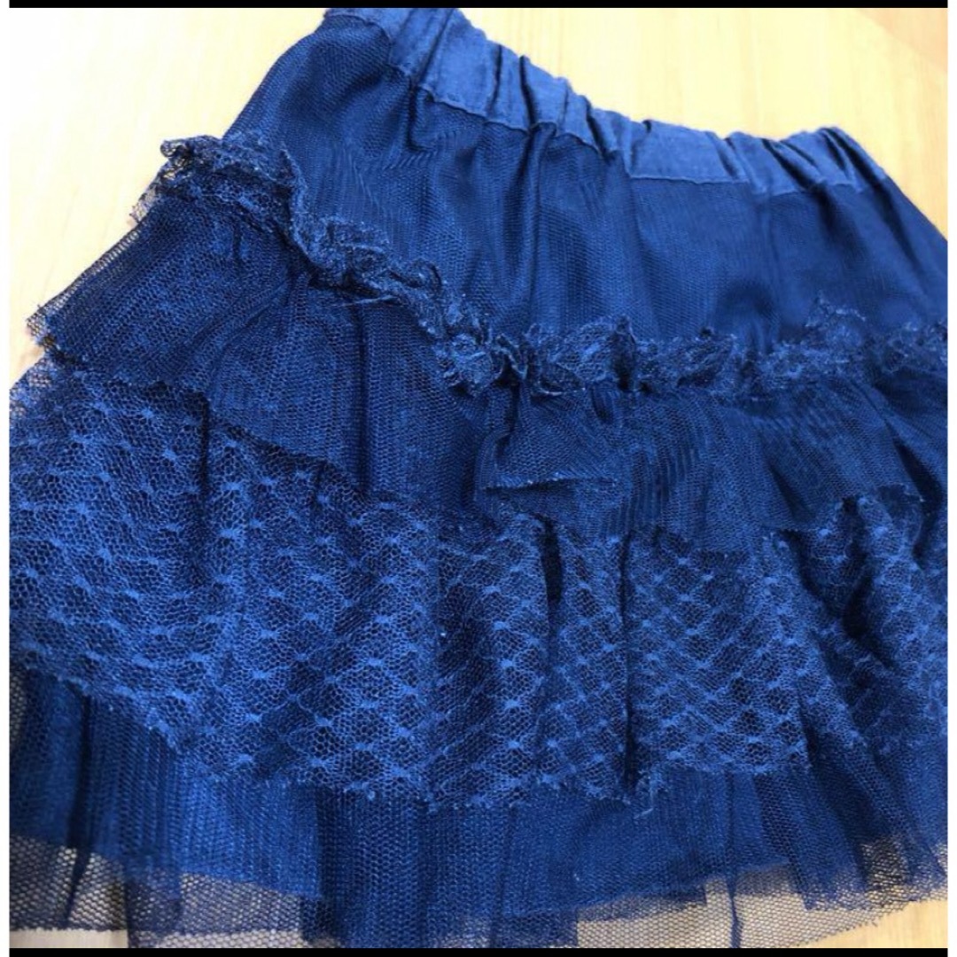 西松屋(ニシマツヤ)の女の子 チュールスカート キュロット 3点 サイズ80 キッズ/ベビー/マタニティのベビー服(~85cm)(スカート)の商品写真