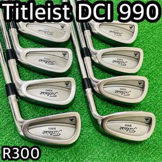 タイトリスト(Titleist)の6690 Titleist DCI 990 タイトリスト メンズ 右利き 8本(クラブ)