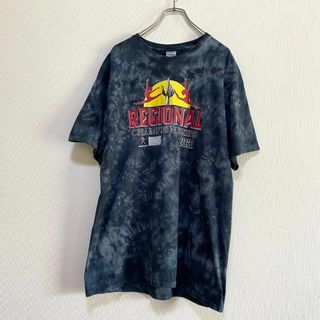 VINTAGE - アメリカ古着　半袖　Tシャツ　タイダイ　Lサイズ　コットン　I179