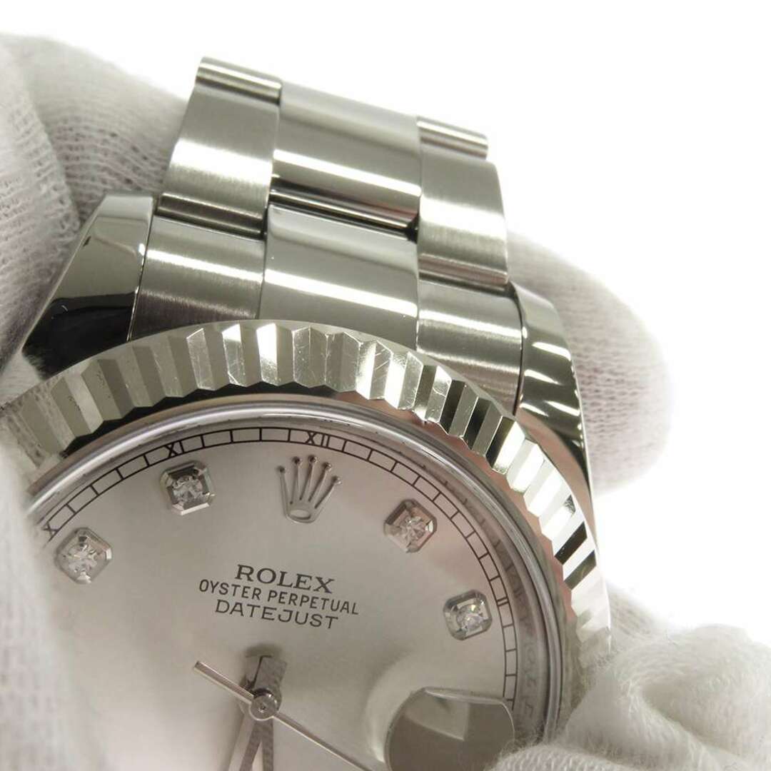 ROLEX(ロレックス)のロレックス デイトジャスト2 116334G ROLEX 腕時計 シルバー文字盤 メンズの時計(腕時計(アナログ))の商品写真