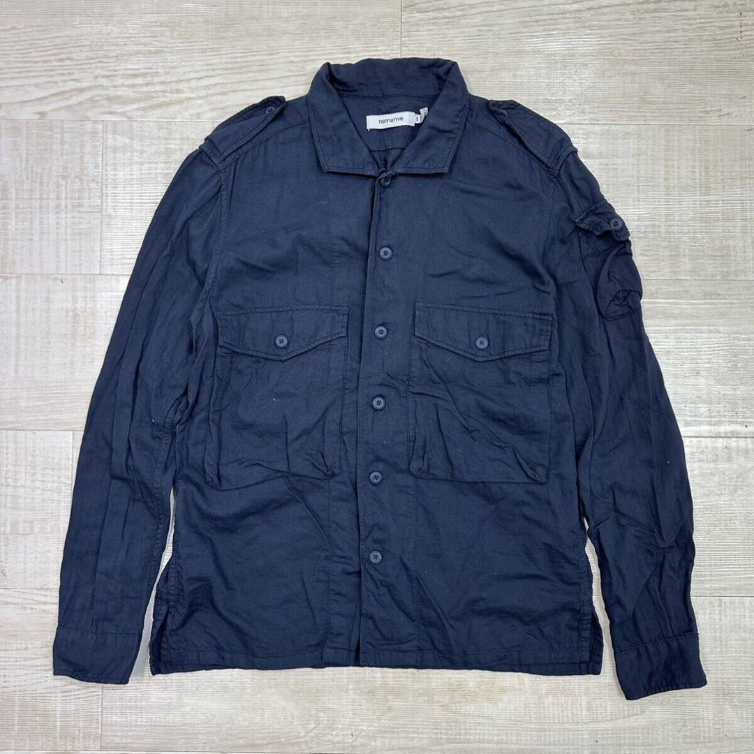 nonnative(ノンネイティブ)の17ss nonnative オーバーダイ ミリタリー シャツ ジャケット メンズのトップス(シャツ)の商品写真