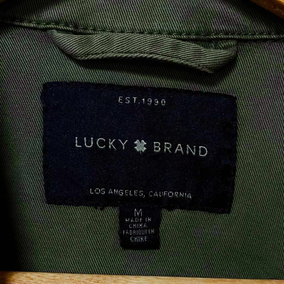 Lucky Brand(ラッキーブランド)のウエスト調節可✨️ LuckyBrand ミリタリージャケット レディース メンズのジャケット/アウター(ミリタリージャケット)の商品写真