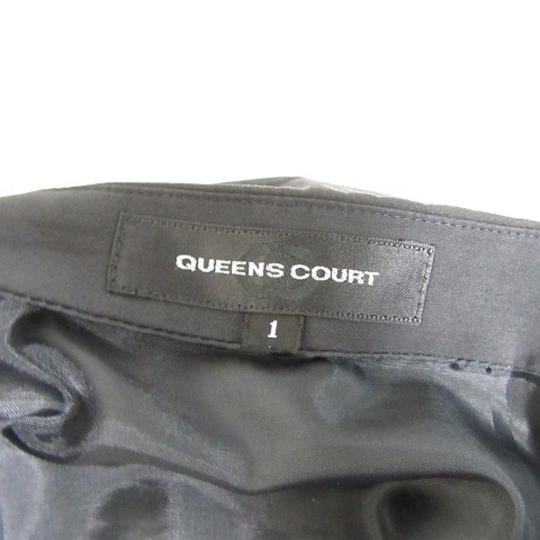 QUEENS COURT(クイーンズコート)のクイーンズコート QUEENS COURT フレア スカート 膝丈 綿 1 レディースのスカート(ひざ丈スカート)の商品写真