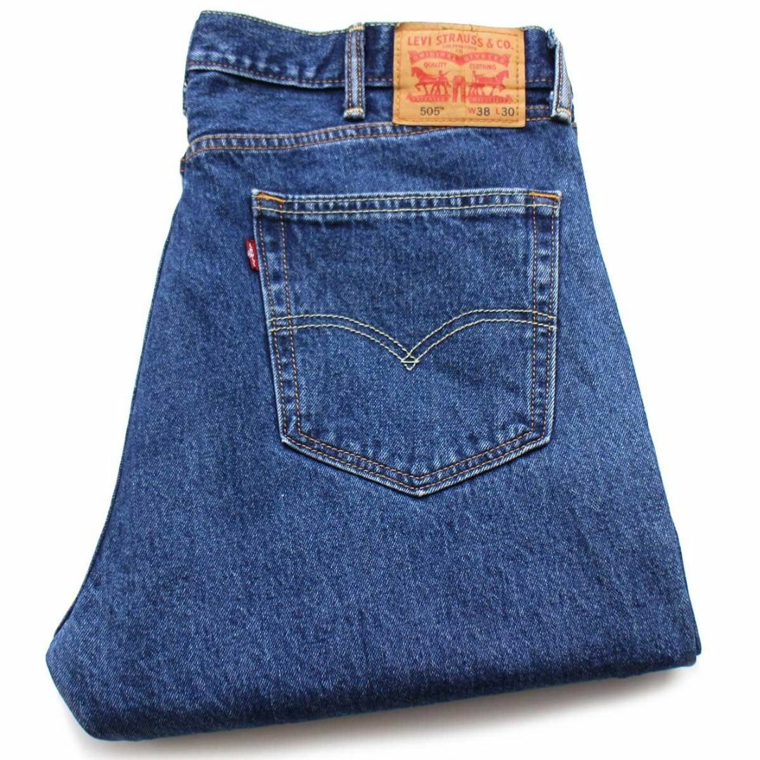 Levi's(リーバイス)のLevi'sリーバイス 505 デニムパンツ w38 L30★SDP2640 ジーンズ ストレート ストーンウォッシュ オーバーサイズ ビッグサイズ メンズのパンツ(デニム/ジーンズ)の商品写真