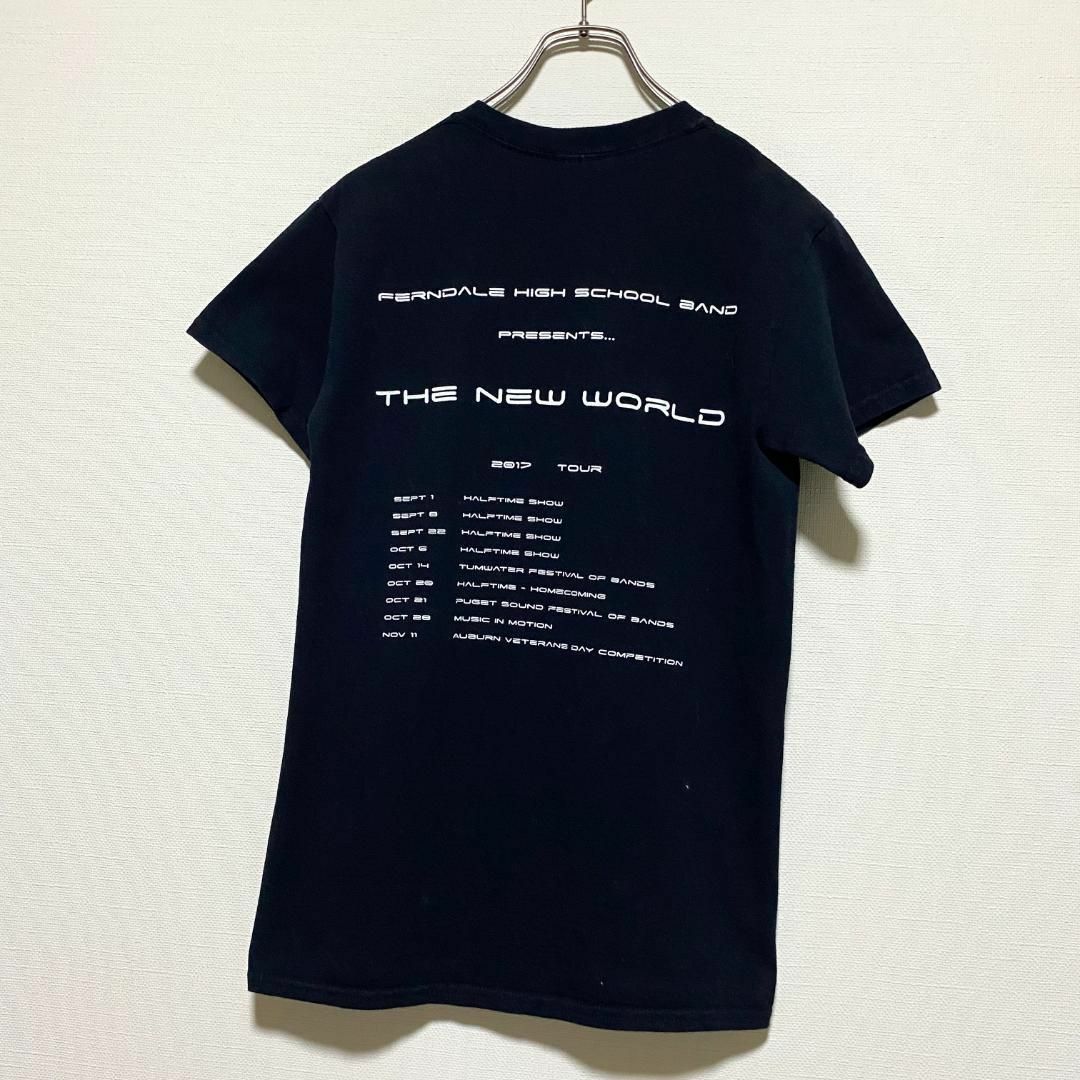 GILDAN(ギルタン)のアメリカ古着　マーチングバンド　半袖　Tシャツ　両面プリント　Sサイズ I192 メンズのトップス(Tシャツ/カットソー(半袖/袖なし))の商品写真