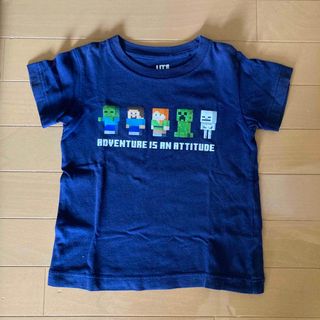 ユニクロ(UNIQLO)のマイクラTシャツ100㎝(Tシャツ/カットソー(半袖/袖なし))